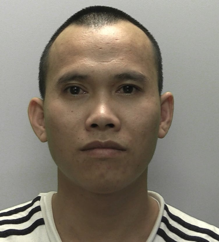 JAILED: illegal Vietnamese immigrant Chinh Nguyen has been jailed for tending cannabis plants in Newton Abbot.
