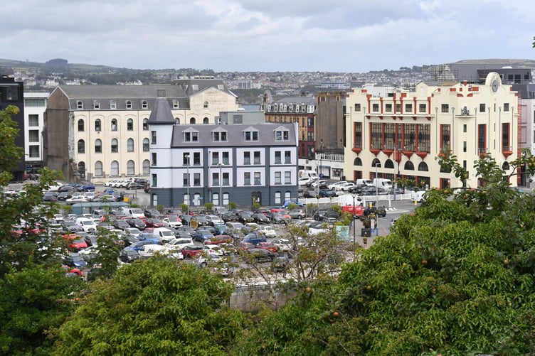 The Middlemarch site in Lower Douglas, bounded by Victoria Street, Lord Street, Fort
Street and Walpole Avenue, which is currently used as a surface level car park -