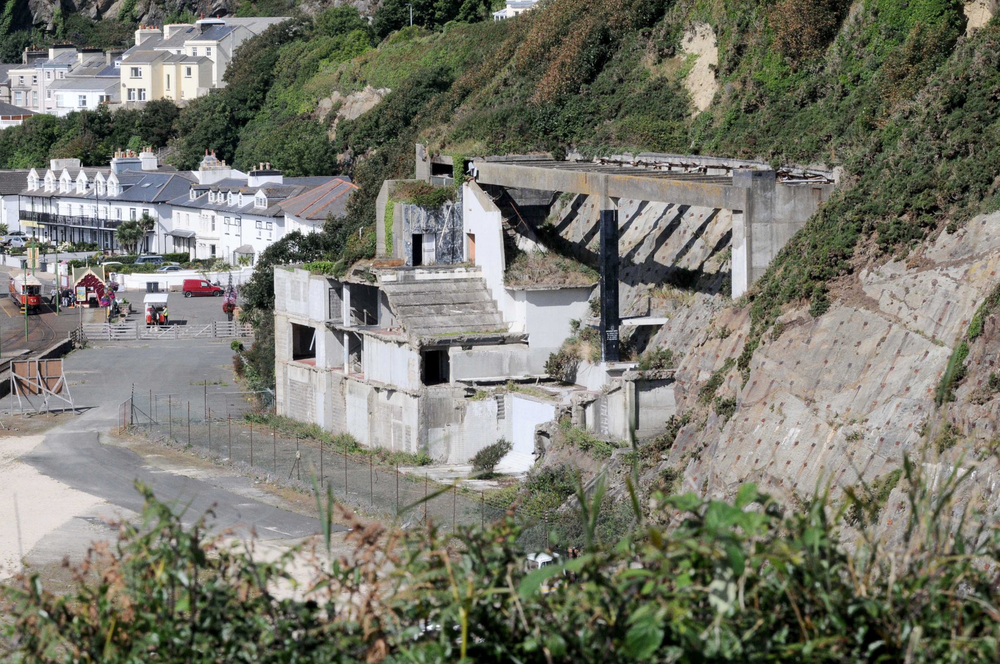 The site of the former Summerland complex -