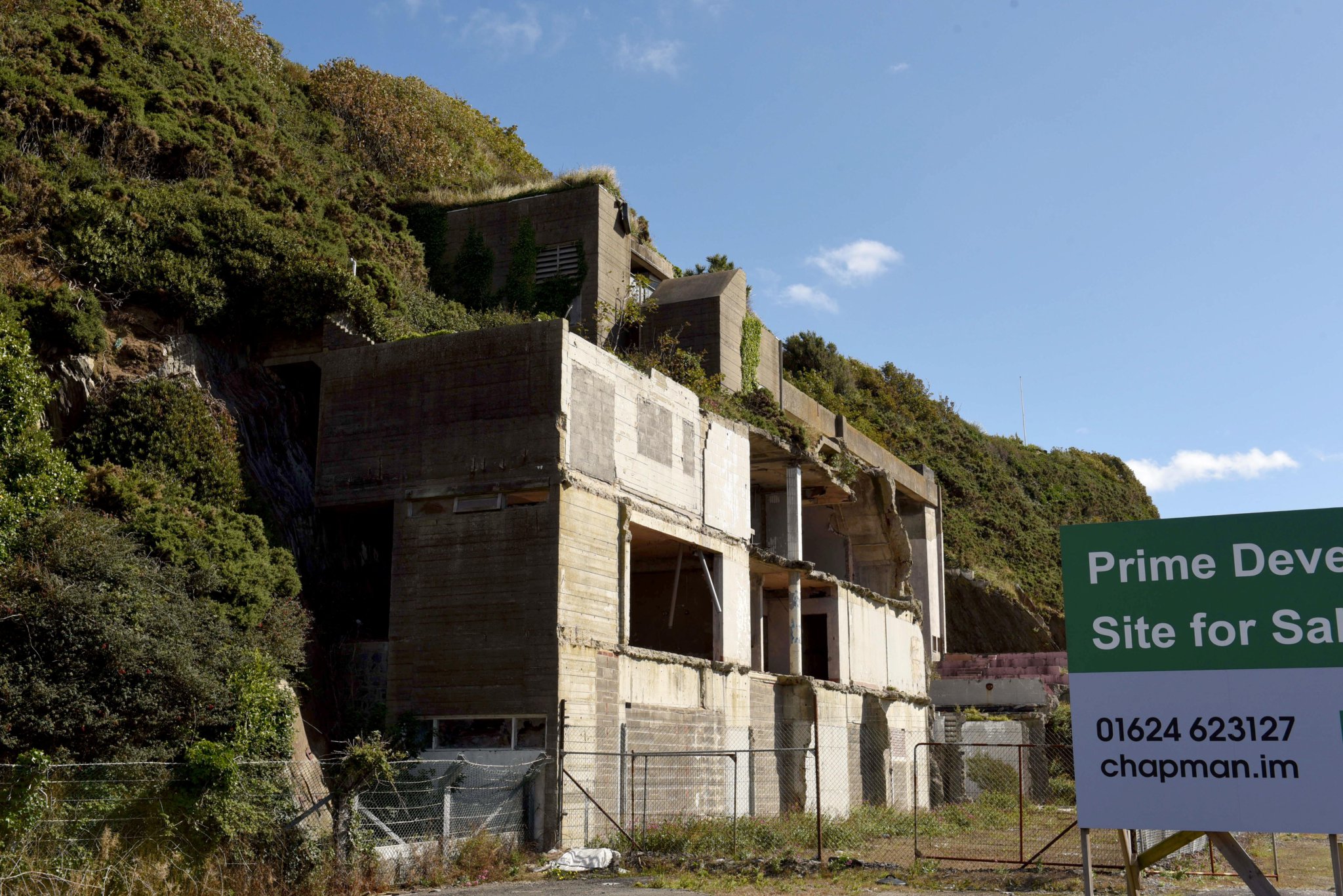 The site of the former Summerland complex -