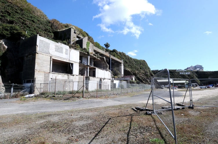 The site of the former Summerland complex -