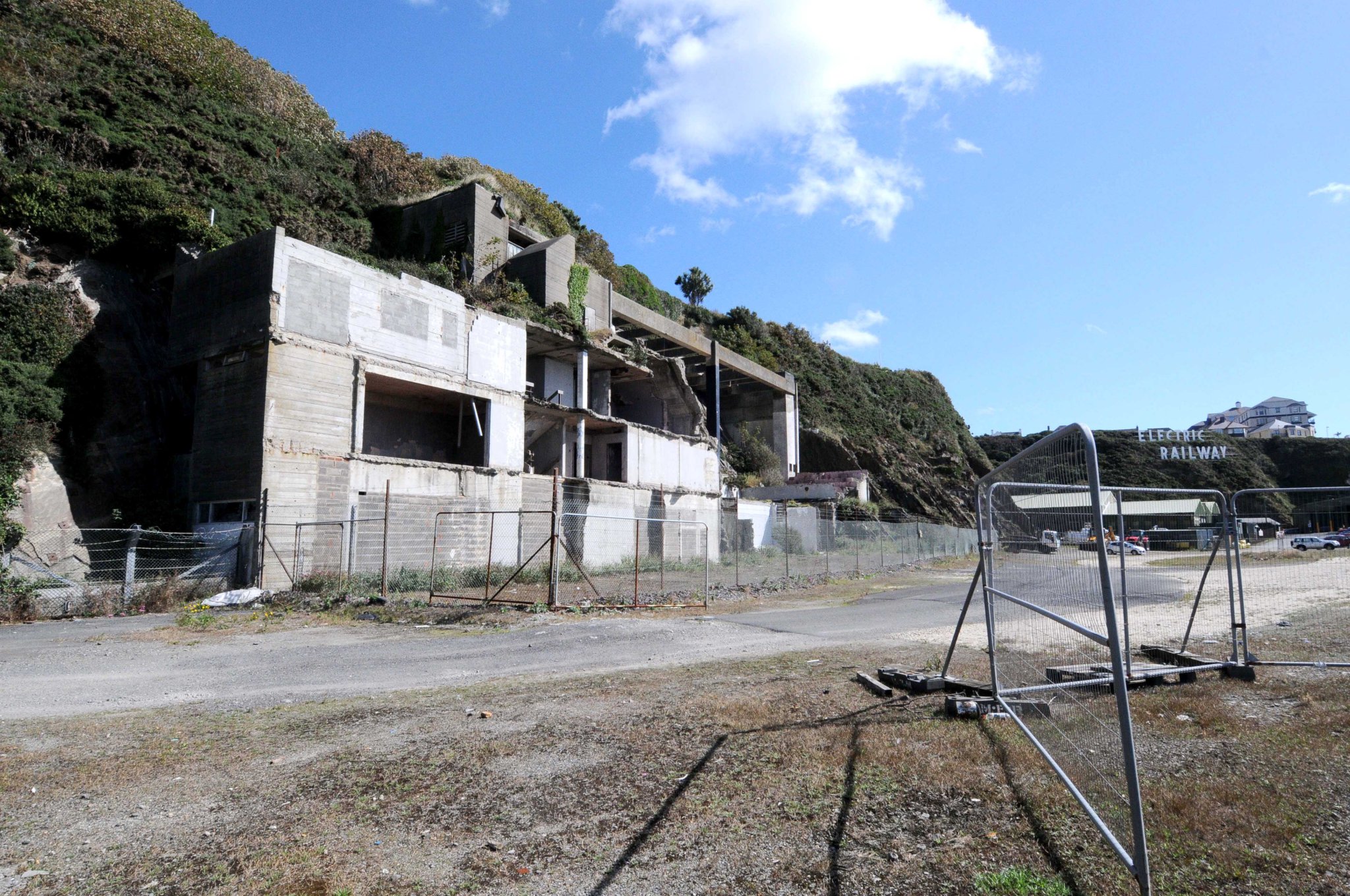 The site of the former Summerland complex -