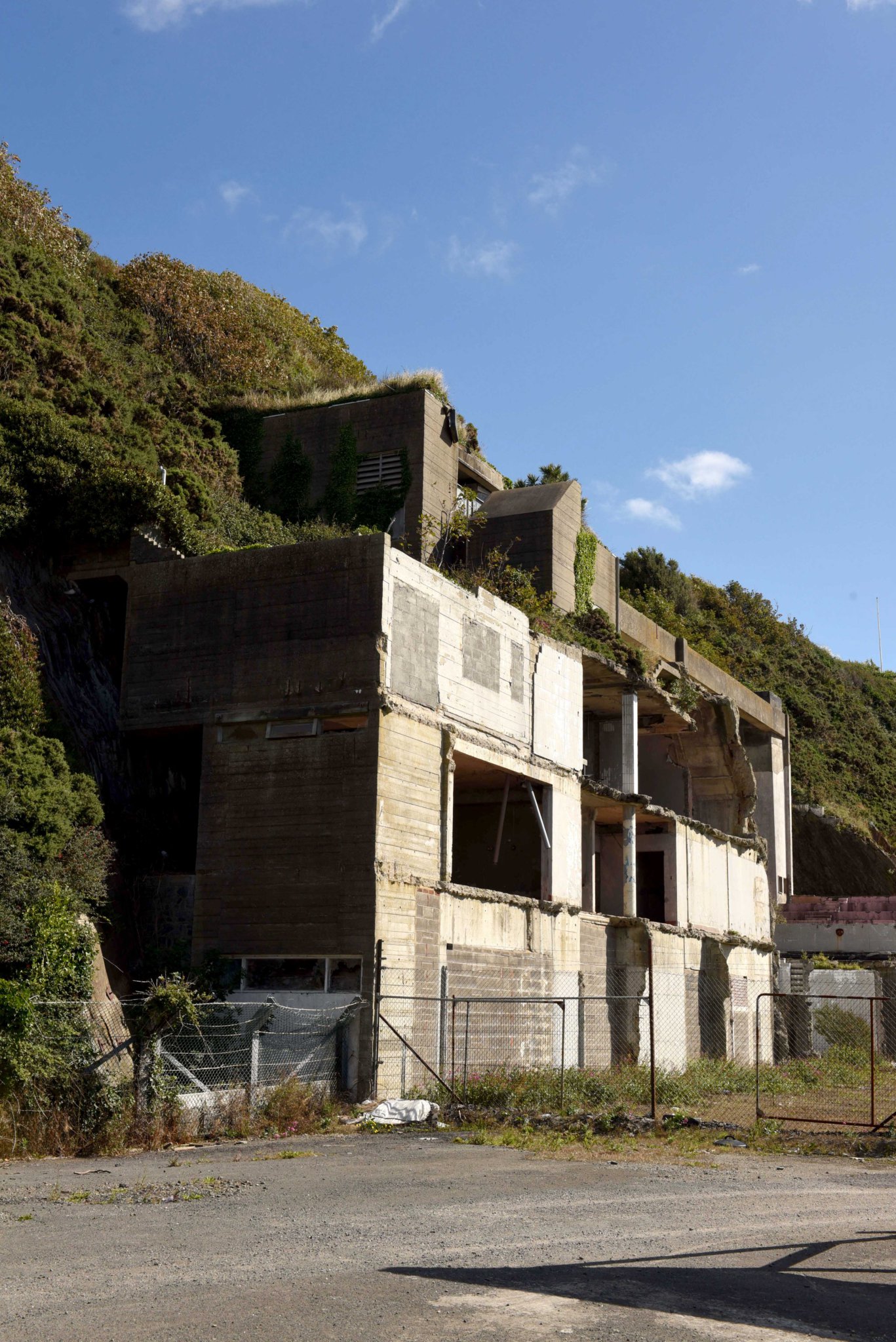 The site of the former Summerland complex -