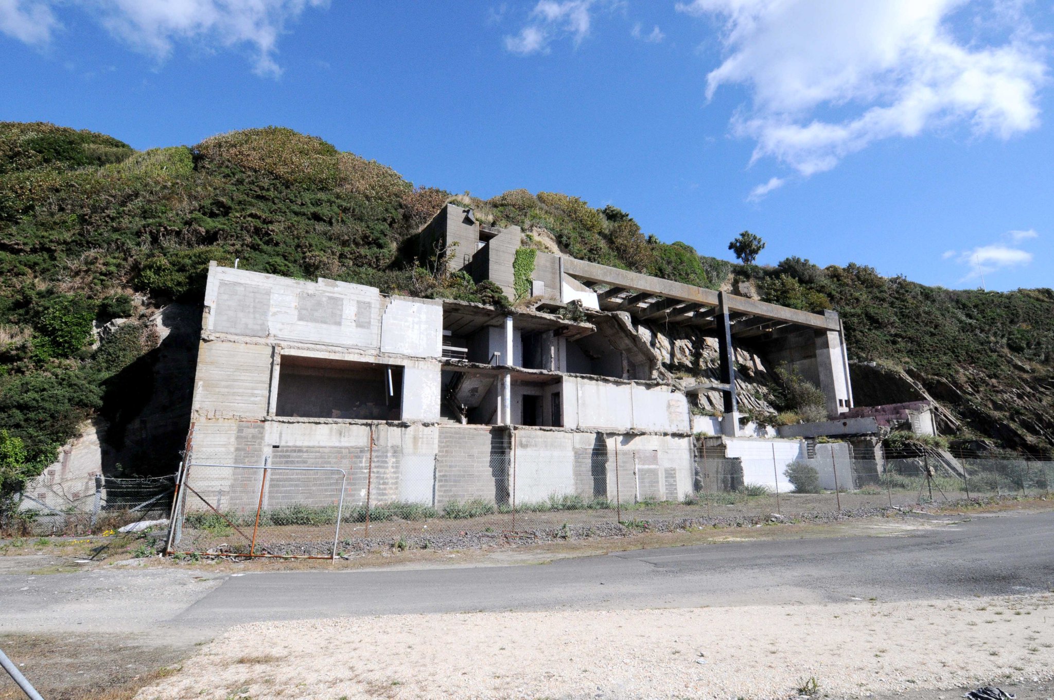 The site of the former Summerland complex -