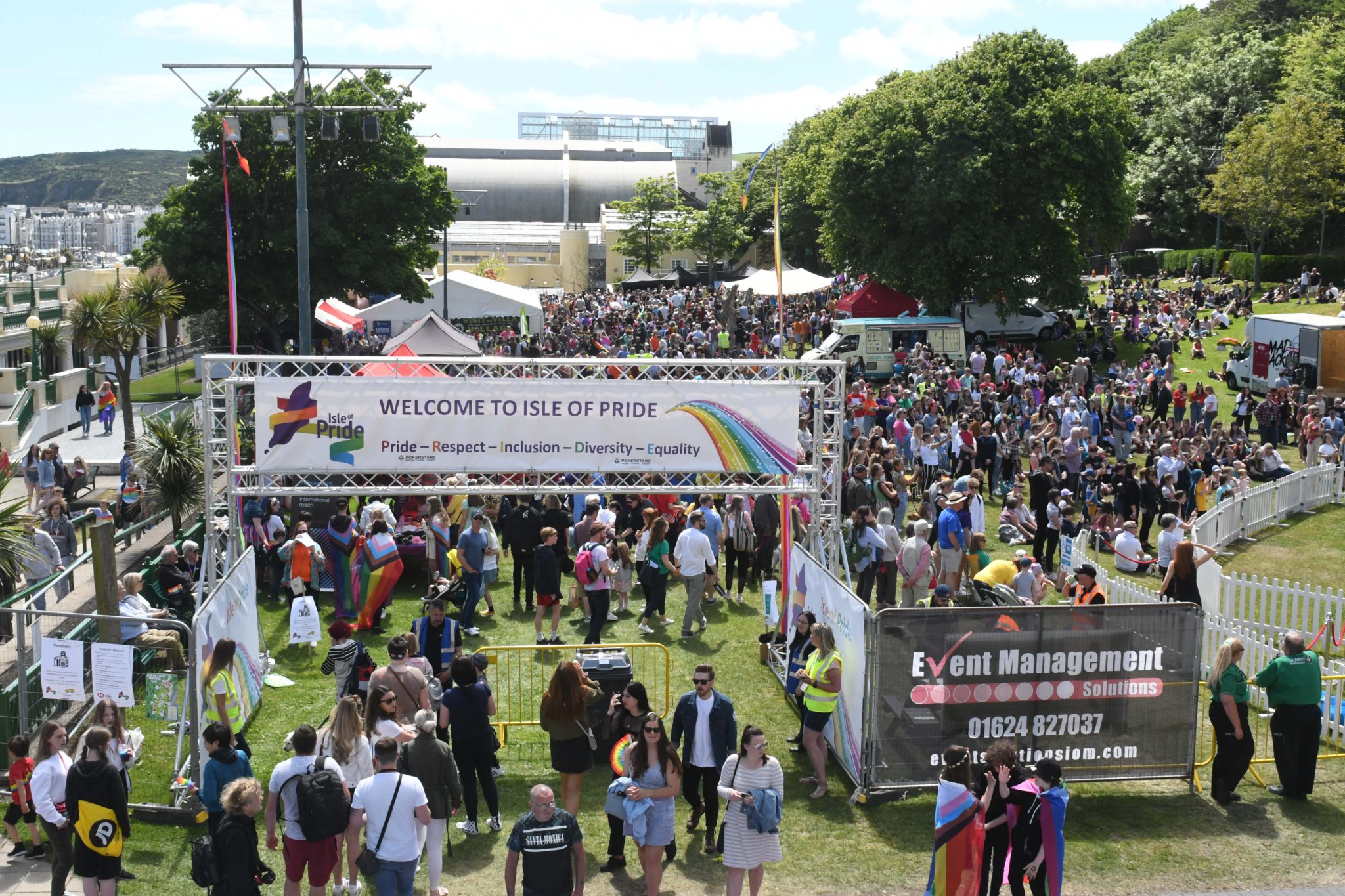 The inaugural Isle of Pride festival -