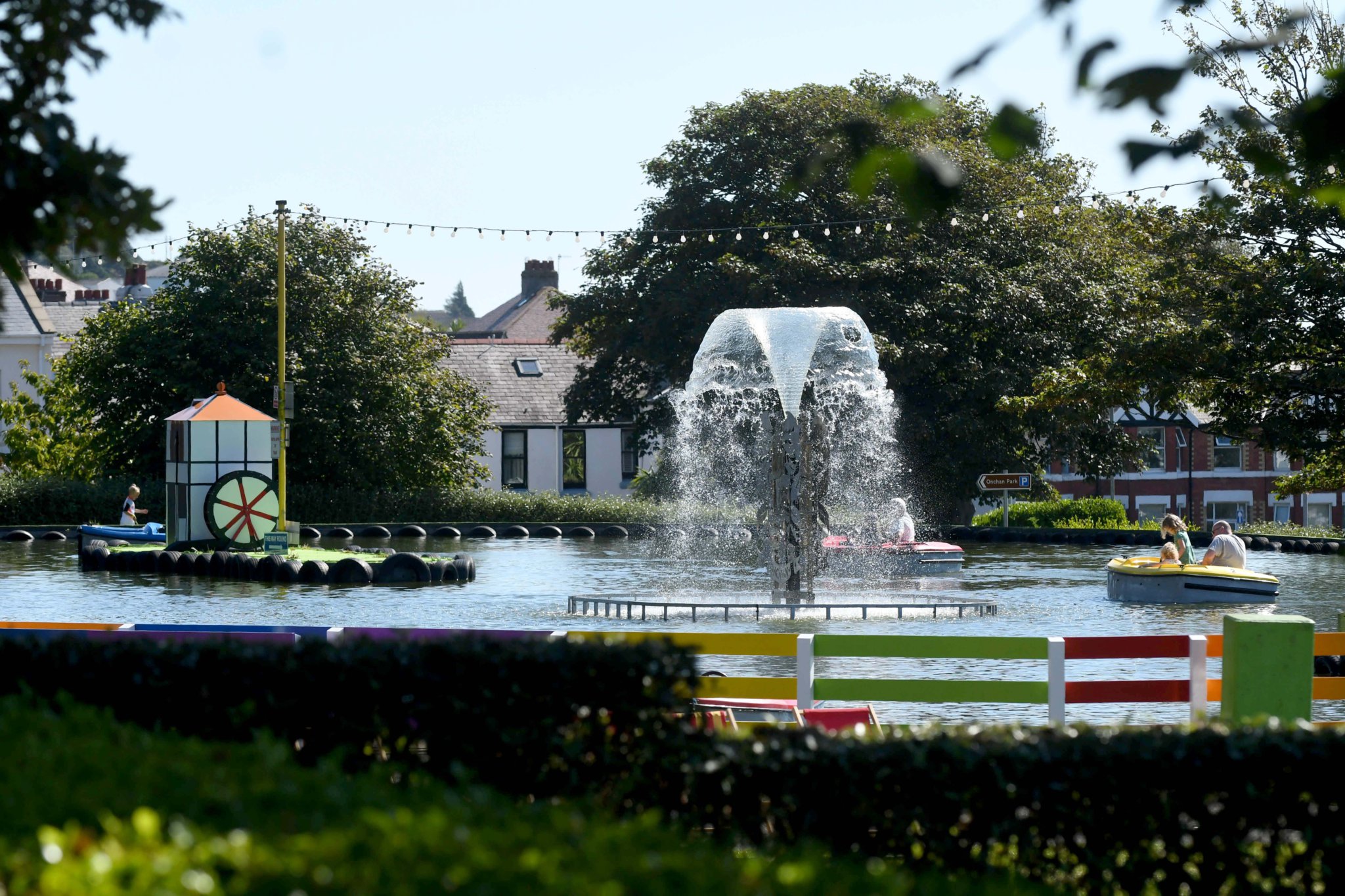 Onchan Park - boating lake