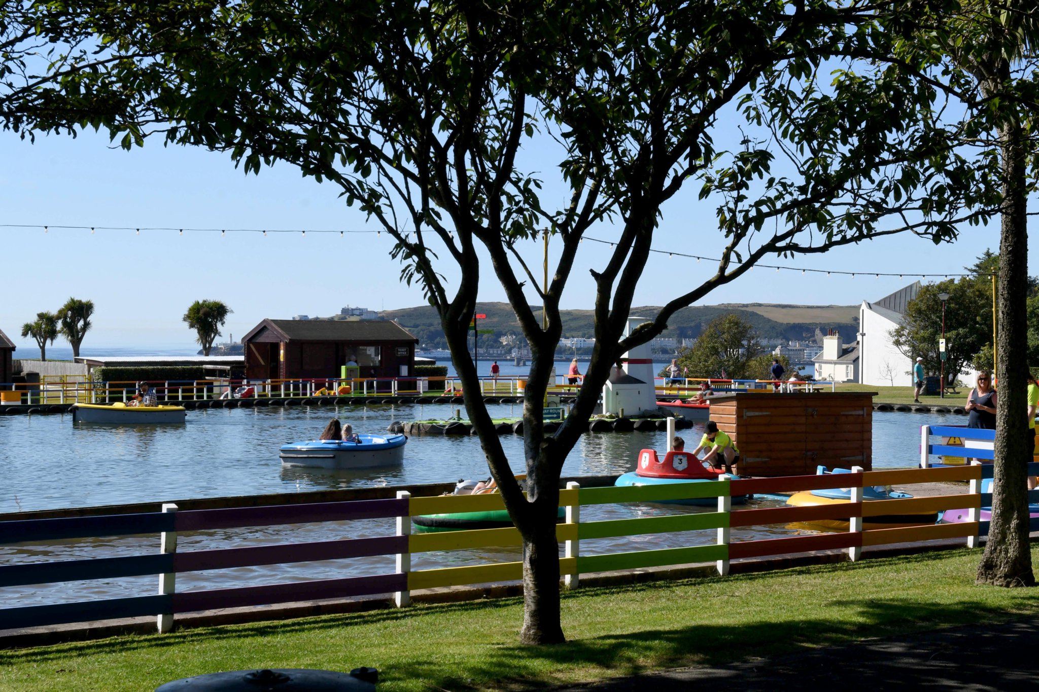 Onchan Park - boating lake