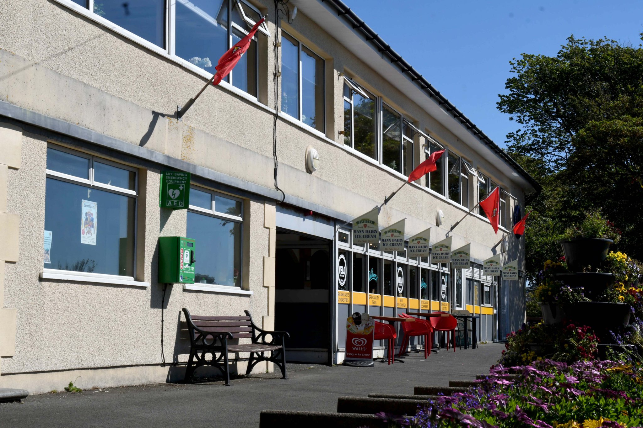 Onchan Park - main building