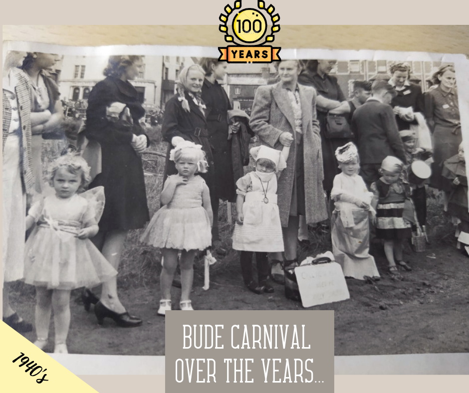 Old carnival pictures courtesy of Bude Carnival committee