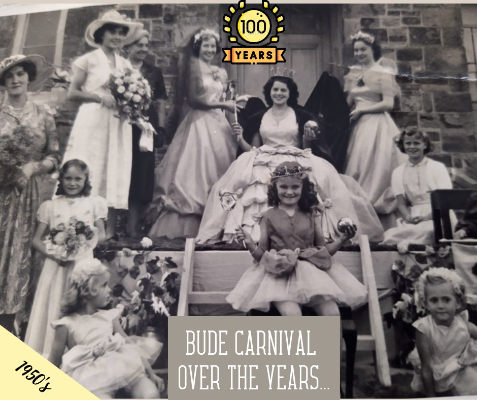 Old carnival pictures courtesy of Bude Carnival committee