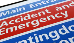 Around 7,600 visits to A&E at the Royal Surrey County Hospital last month