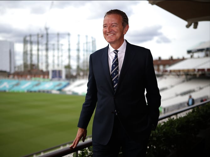 LONDON, ENGLAND - JUNE 29: Surrey Chairman Richard Thompson poses for a picture during the LV= Insurance County Championship match between Surrey and Kent at The Kia Oval on June 29, 2022 in London, England. (Photo by Ben Hoskins/Getty Images for Surrey CCC)