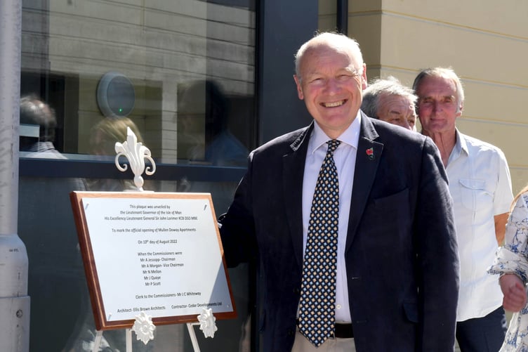 The Mullen Doway developments in Union Mills are officially opened by Lieutenant Governor Sir John Lorimer -