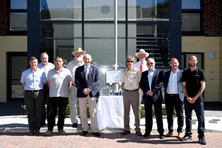 The Mullen Doway developments in Union Mills are officially opened by Lieutenant Governor Sir John Lorimer -