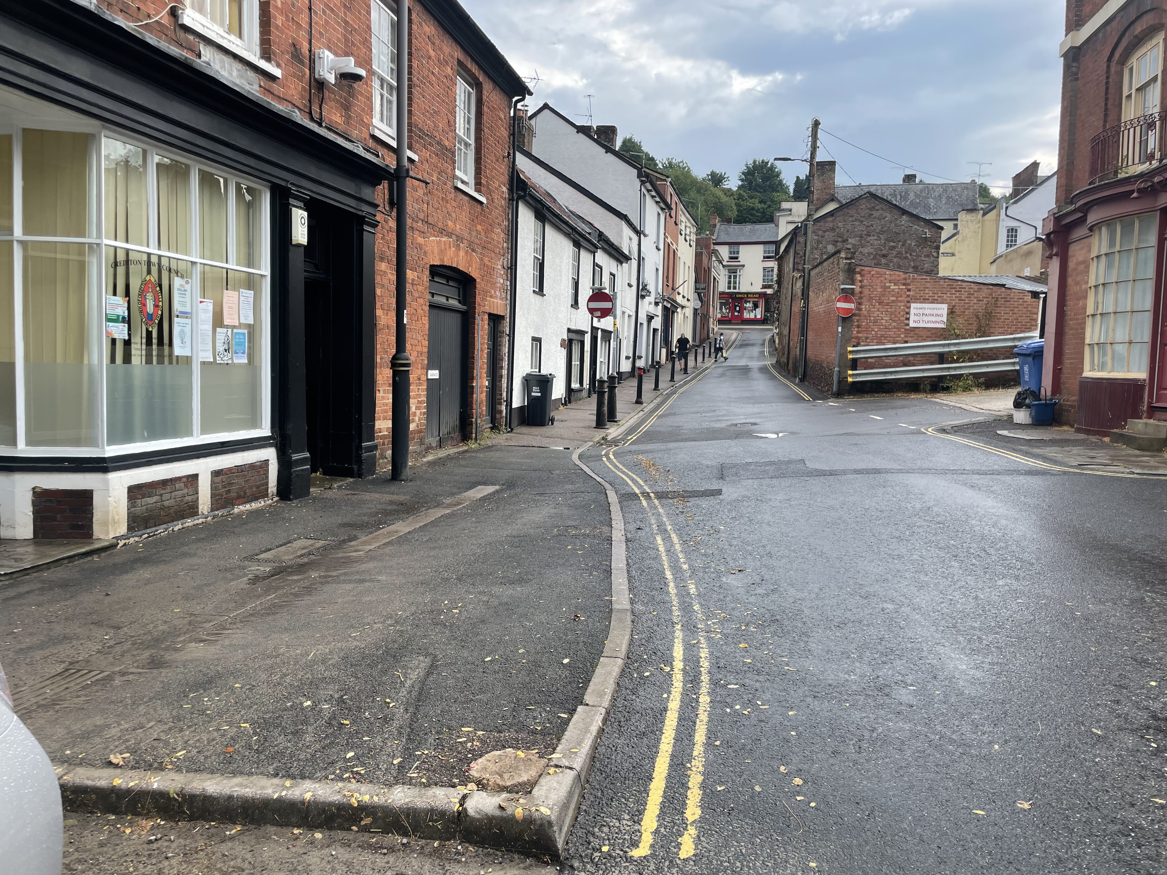 A number of North Street homes and offices sustained flooding. AQ 3396