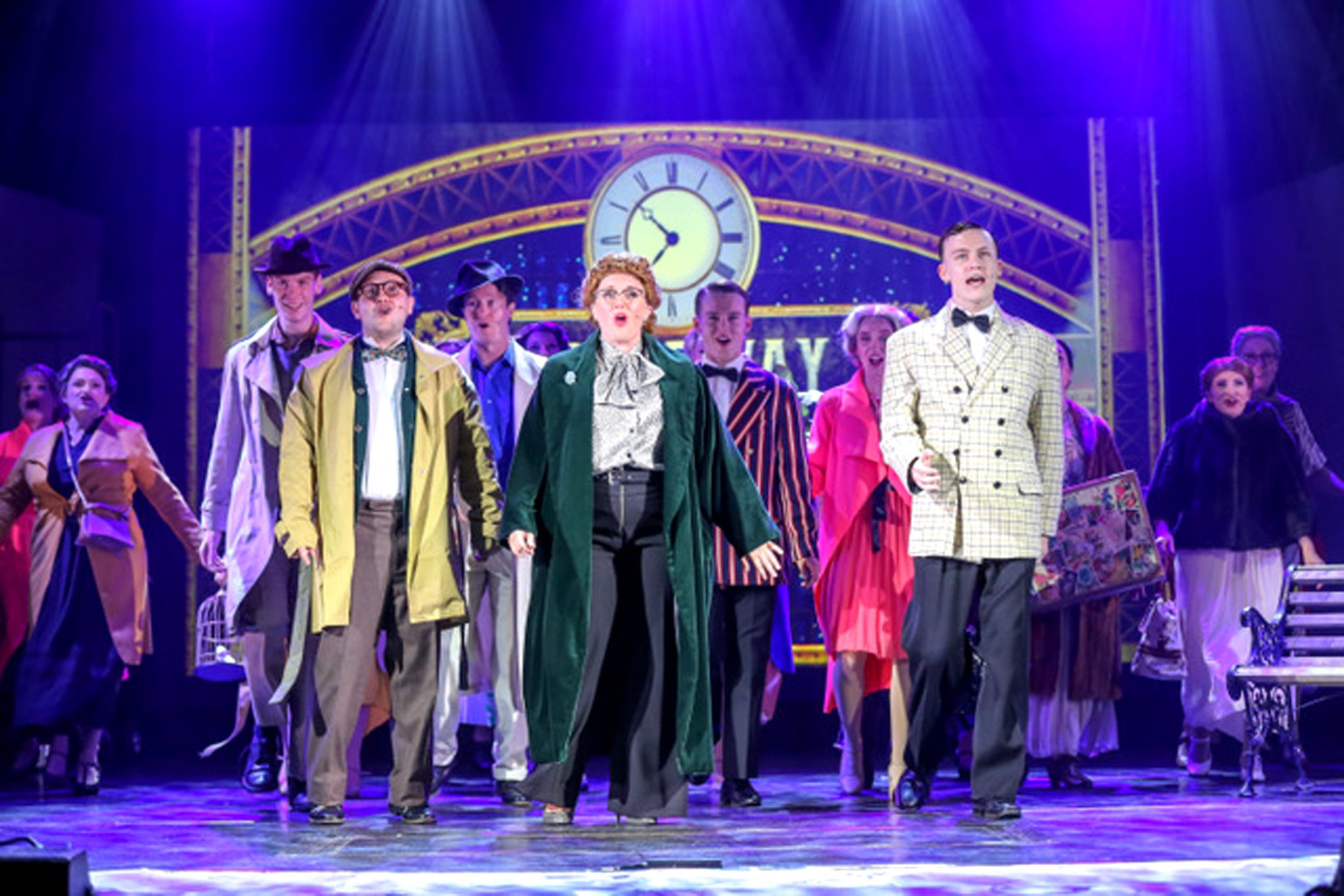 42nd Street ensemble      Photo: Steve Woodley