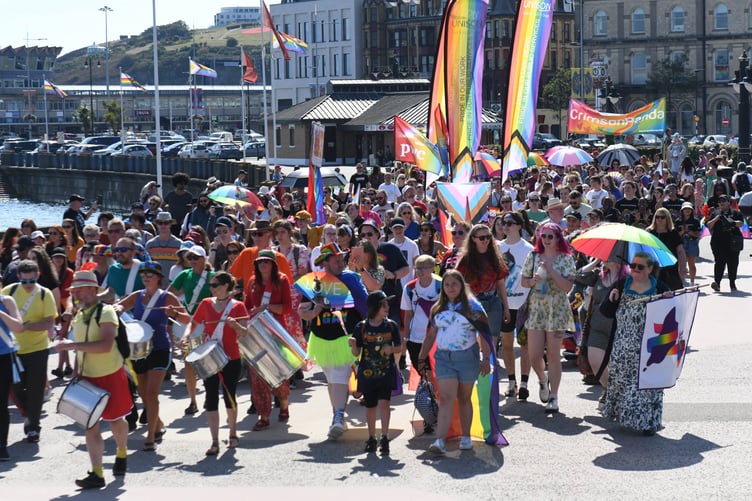Isle of Pride 2022 - parade