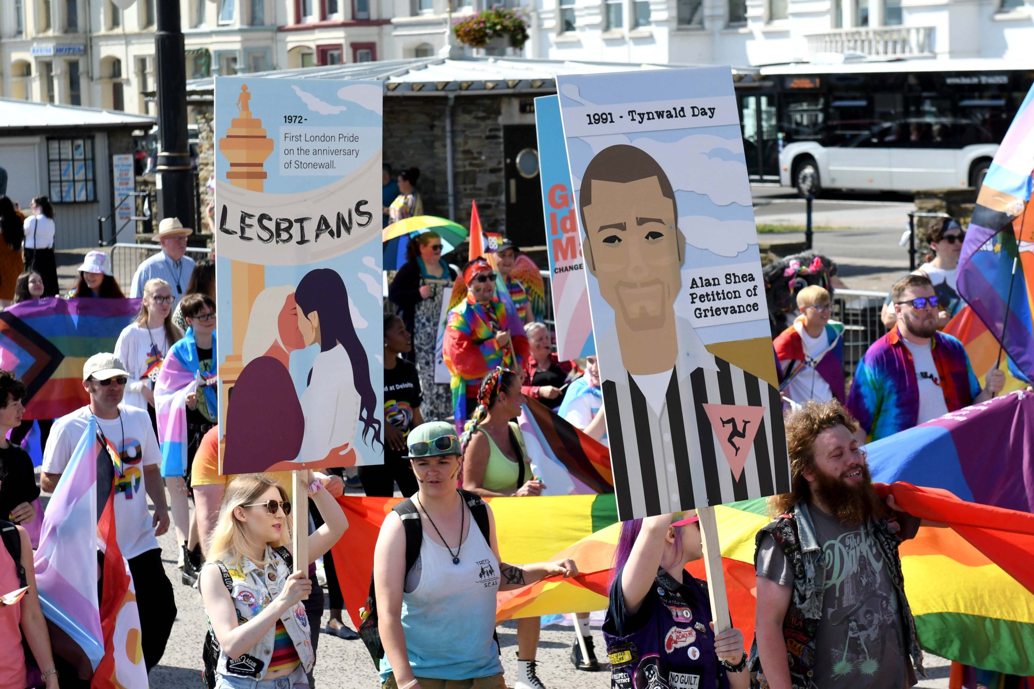 Isle of Pride 2022 - parade