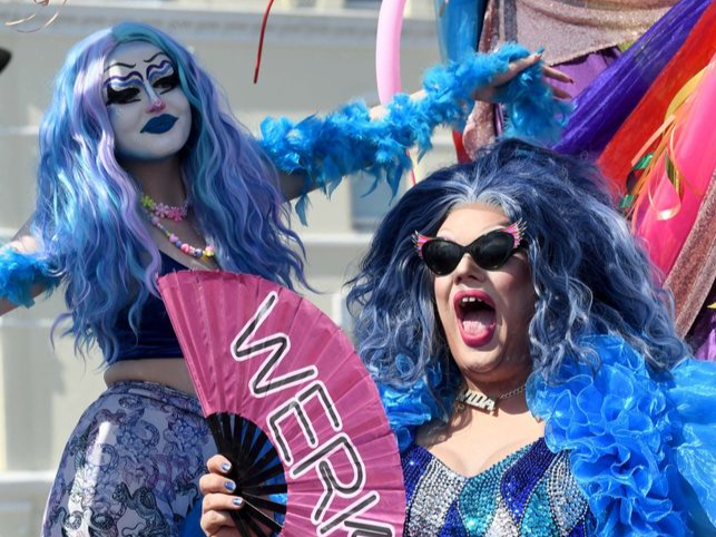 Pride parade brings music, rainbows and drag to prom