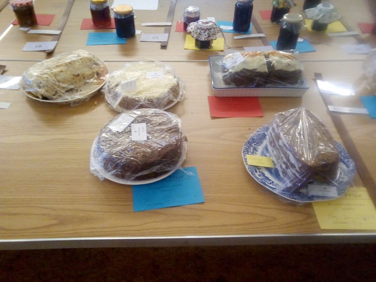 Prize vegetable cakes