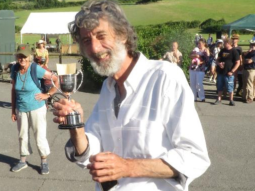 Champion vegetable grower, Ben Chadwick.