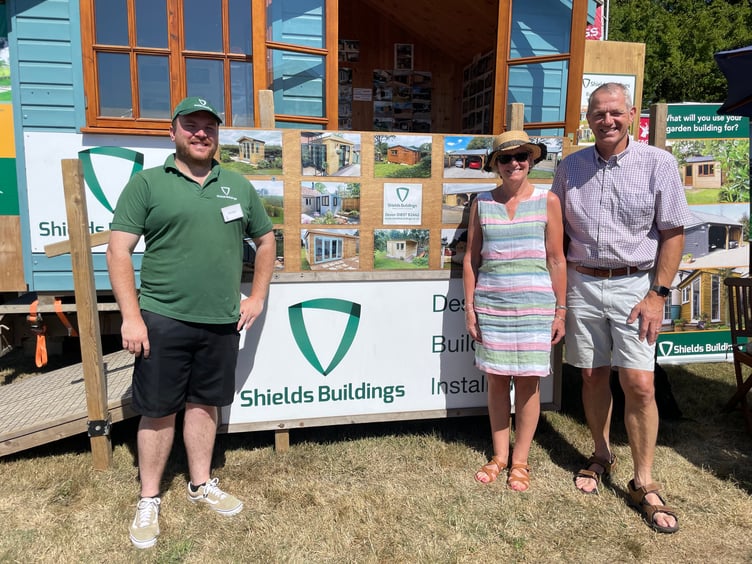 Shields Buildings of North Tawton had a stand at the Show. AQ 3007