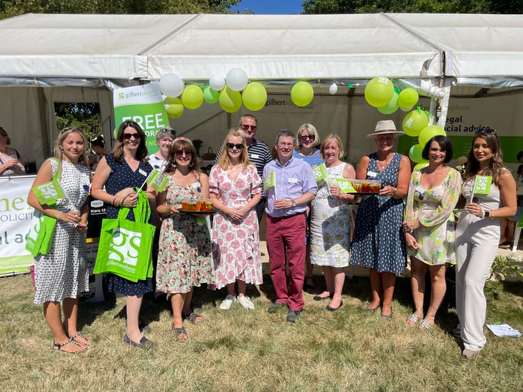 Gilbert Stephens solicitors of Okehampton and Crediton had a stand at the Show. AQ 3012