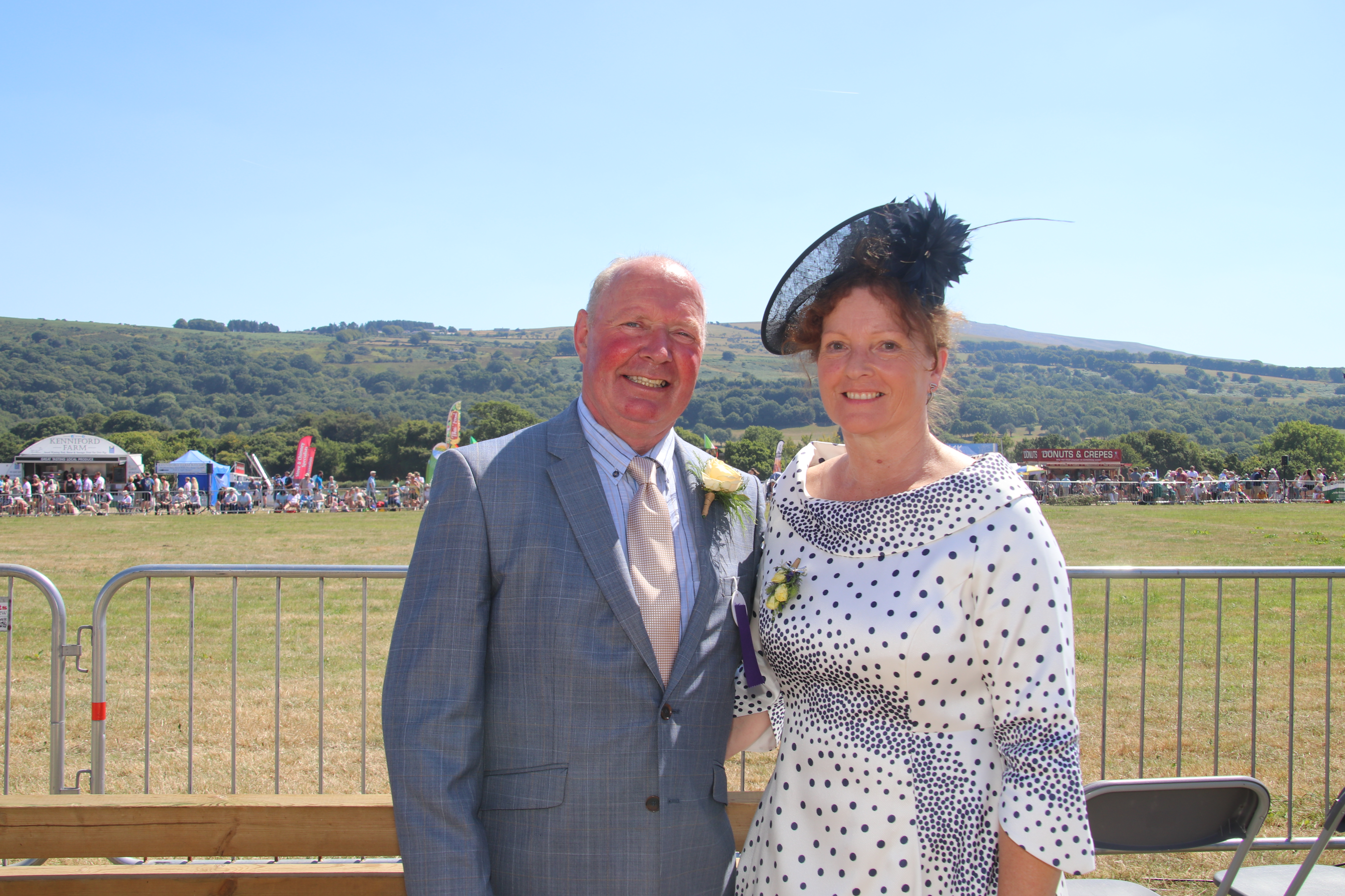 John Heard, Show President and his wife Sandra. AQ 8250