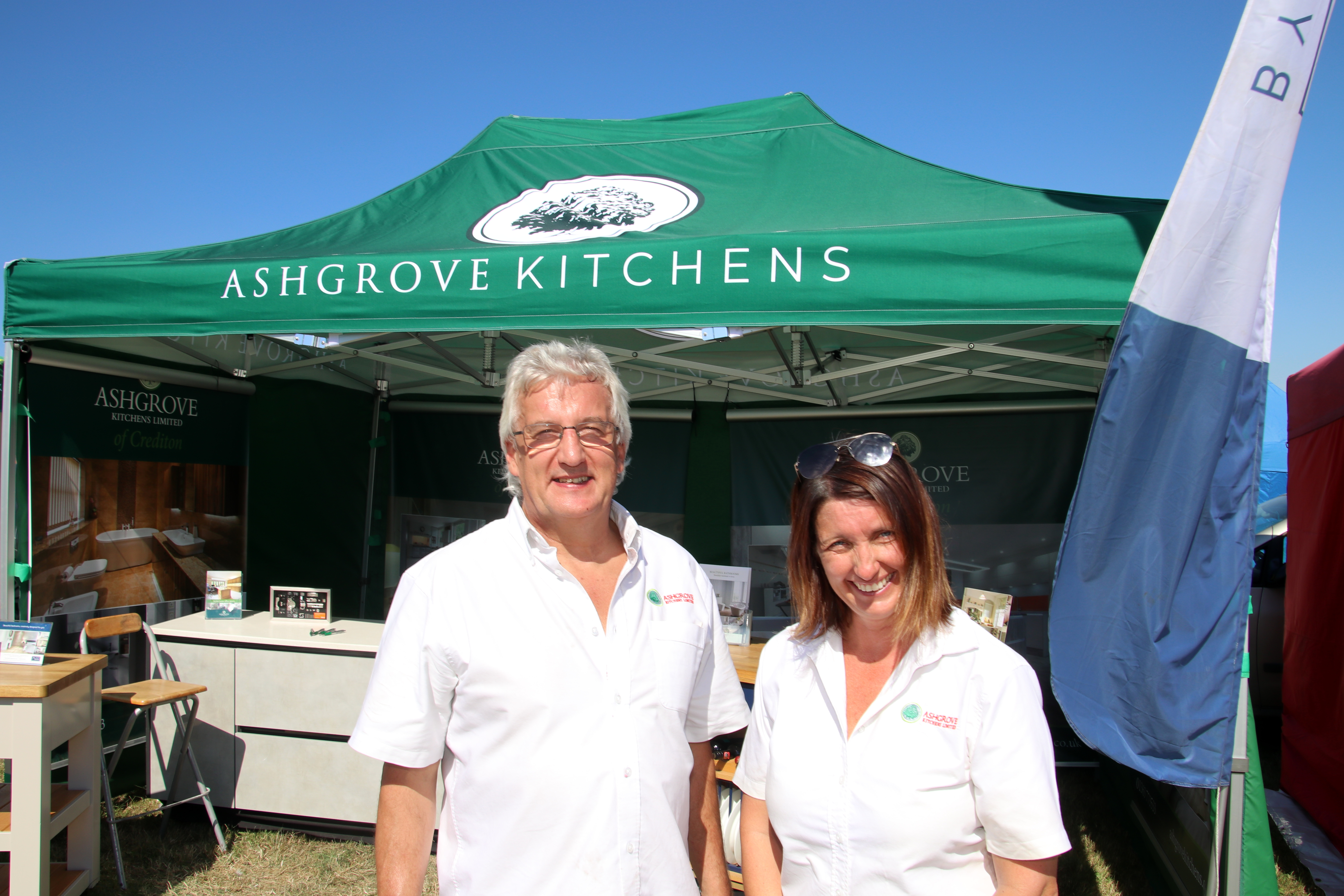 Ashgrove Kitchens of Crediton had a busy day at the Show. AQ 8284
