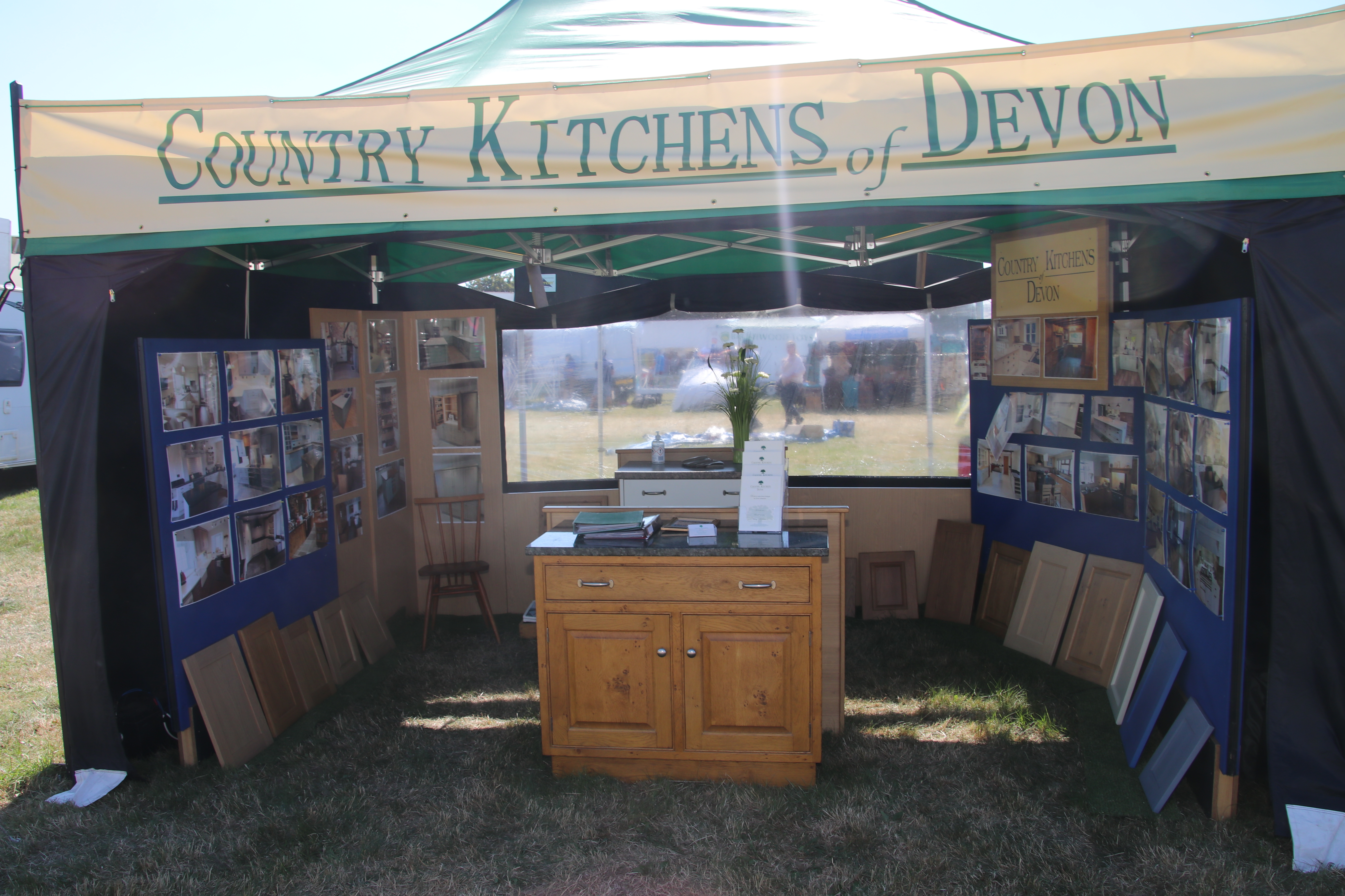 Country Kitchens of Devon stand. AQ 8288