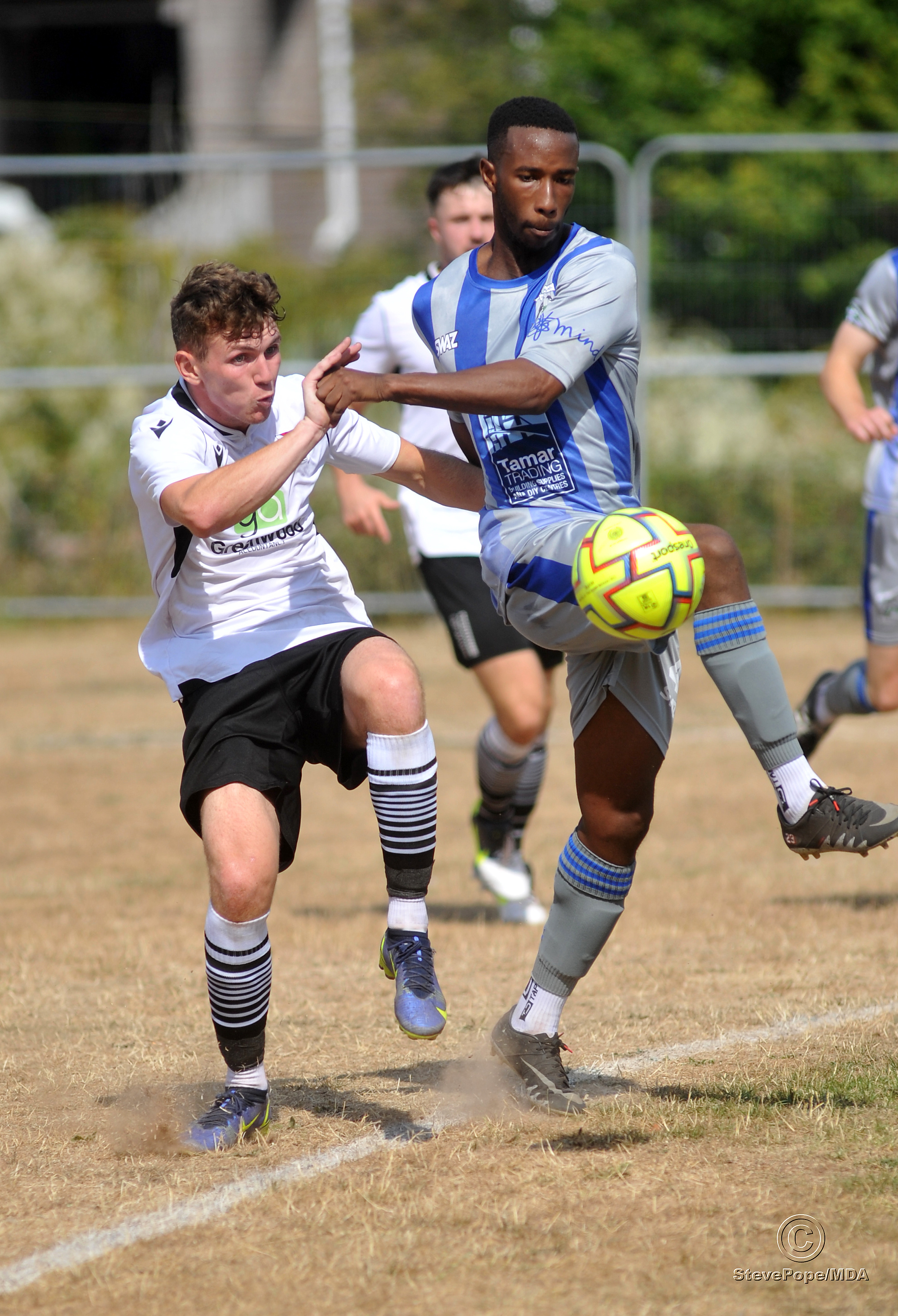 Action from the Peninsula Premier East clash between Teignmouth and Holsworthy on Saturday.