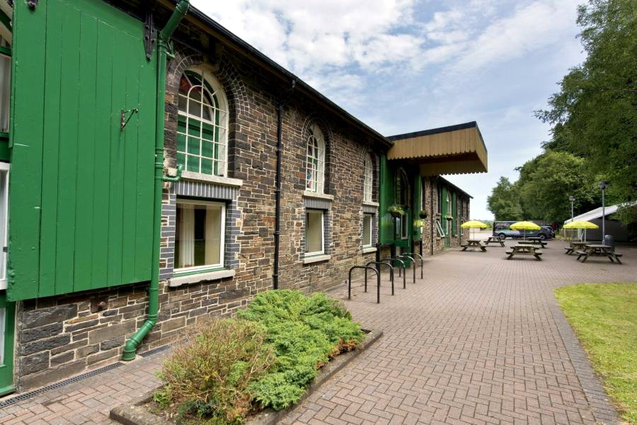 YHA Okehampton in what was train station goods shed today
