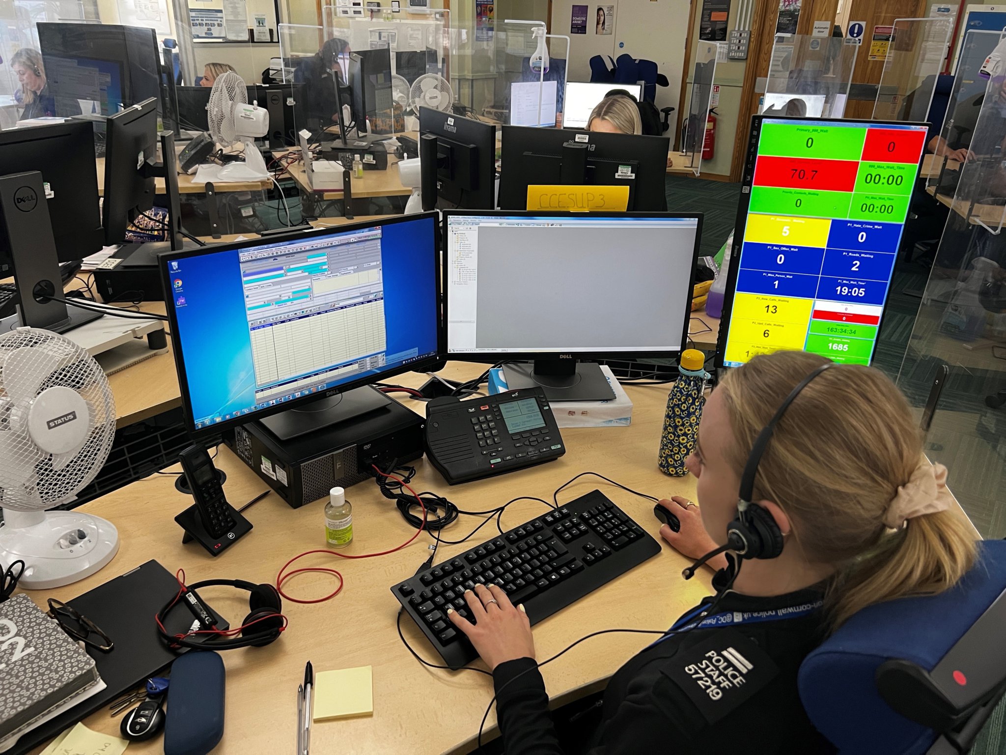 <p>In September, Hampshire Constabulary was contacted 58,025 times via 999, 101 and online reporting, but only 35,596 of those contacts were recorded as incidents and just 13,507 were crime-related</p>