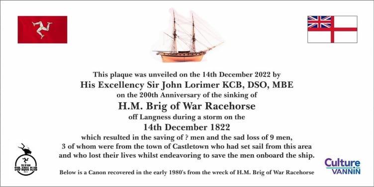 The plaque which is planned to be installed