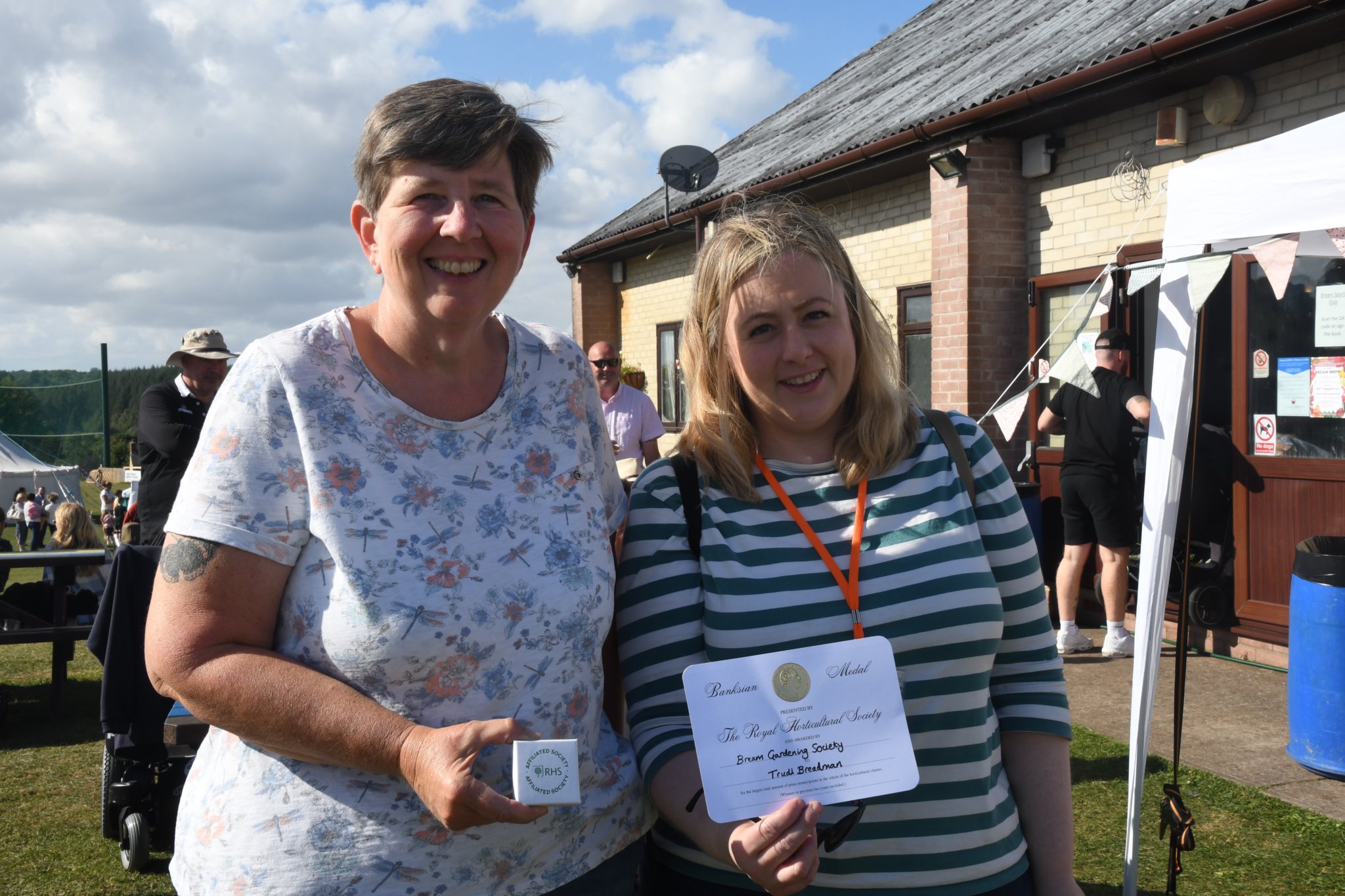 Trudi Breadman won the RHS Banksian Medal and Best in Show.