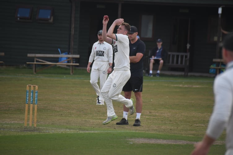 Ryan Burris bowled high-scoring John Brown