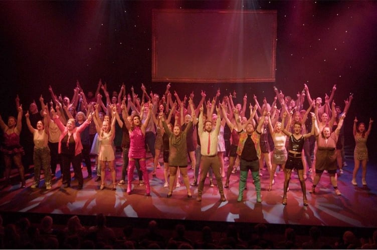 A theatre which got its start in Ross celebrated its 20th birthday by putting on a dazzling show, featuring a number of veteran cast members.