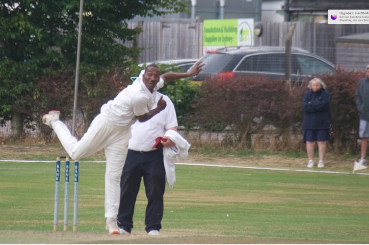 Alex Antoine took three wickets for Lydney.
