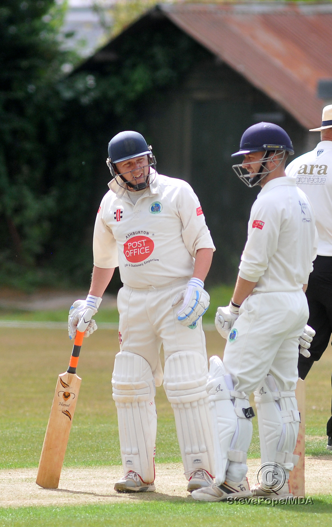 Action from the Devon Cricket League C Division West clash between Ashburton and Kingsbridge on Saturday.