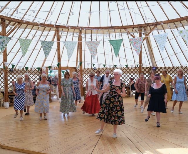 ‘Yurt’ been having a ball for hospice