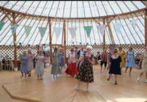 ‘Yurt’ been having a ball for hospice