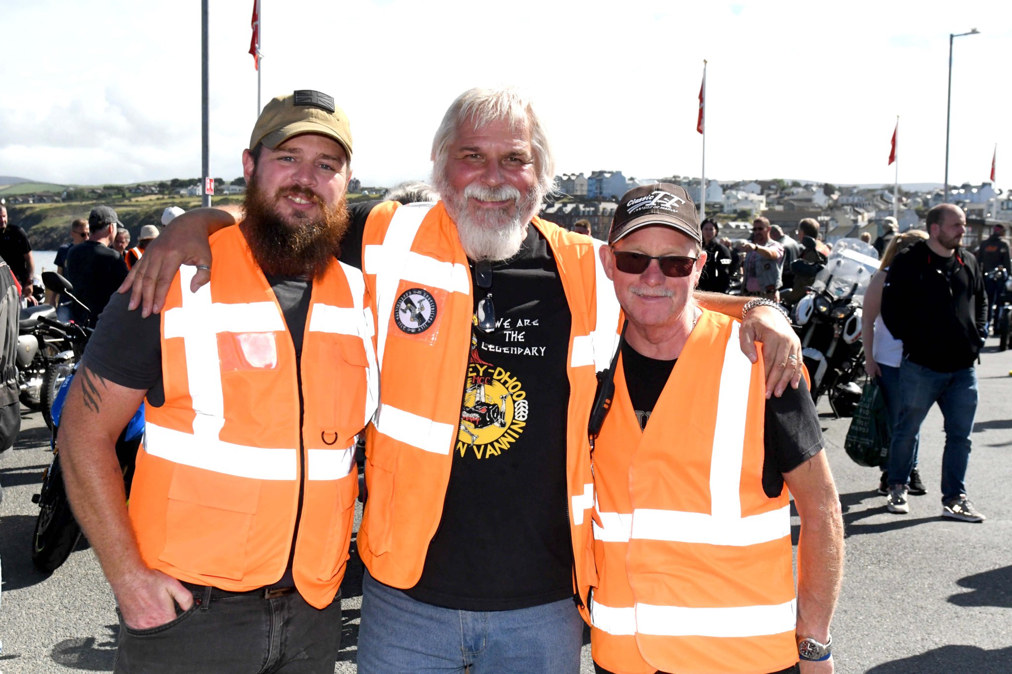 The Moddey Dhoo bike show at Weatherglass Corner in Peel -