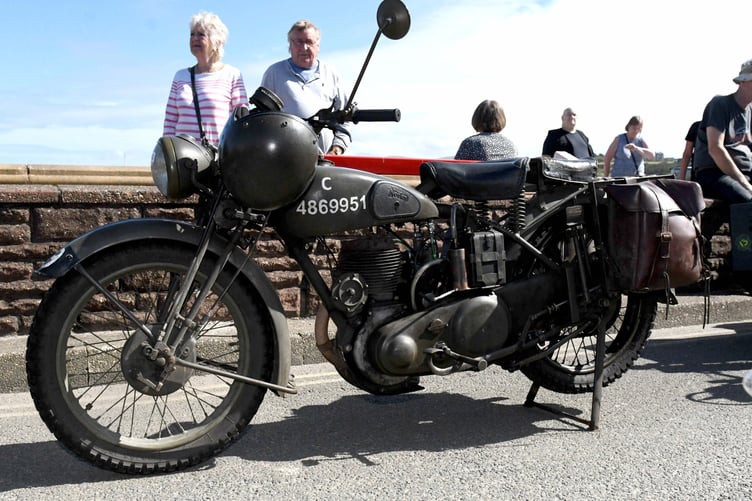 The Moddey Dhoo bike show at Weatherglass Corner in Peel -