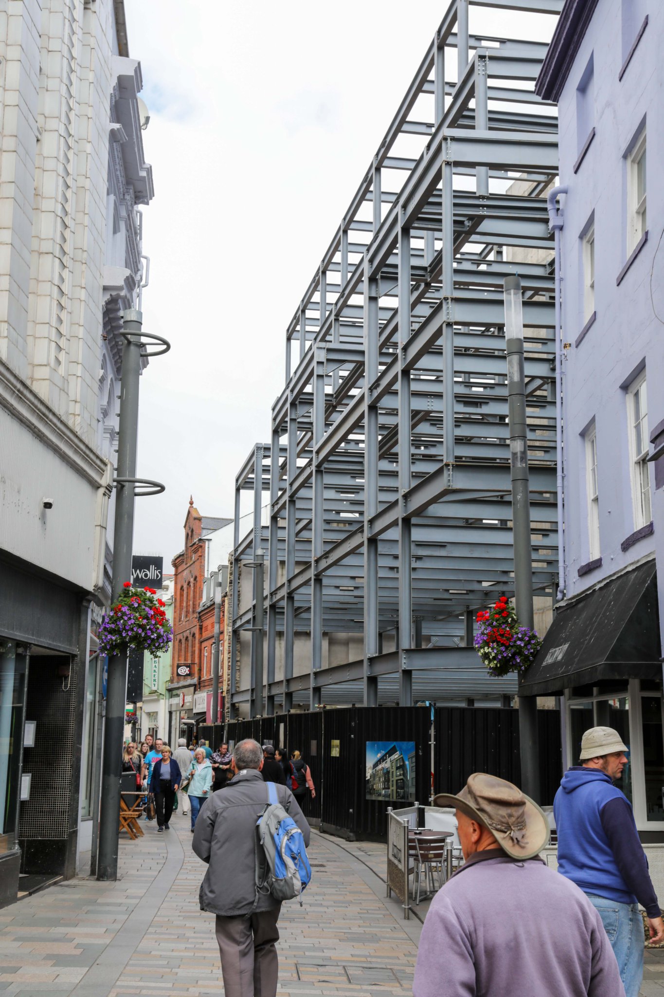 Empty High Street, Douglas. Photo by Callum Staley (CJS Photography).