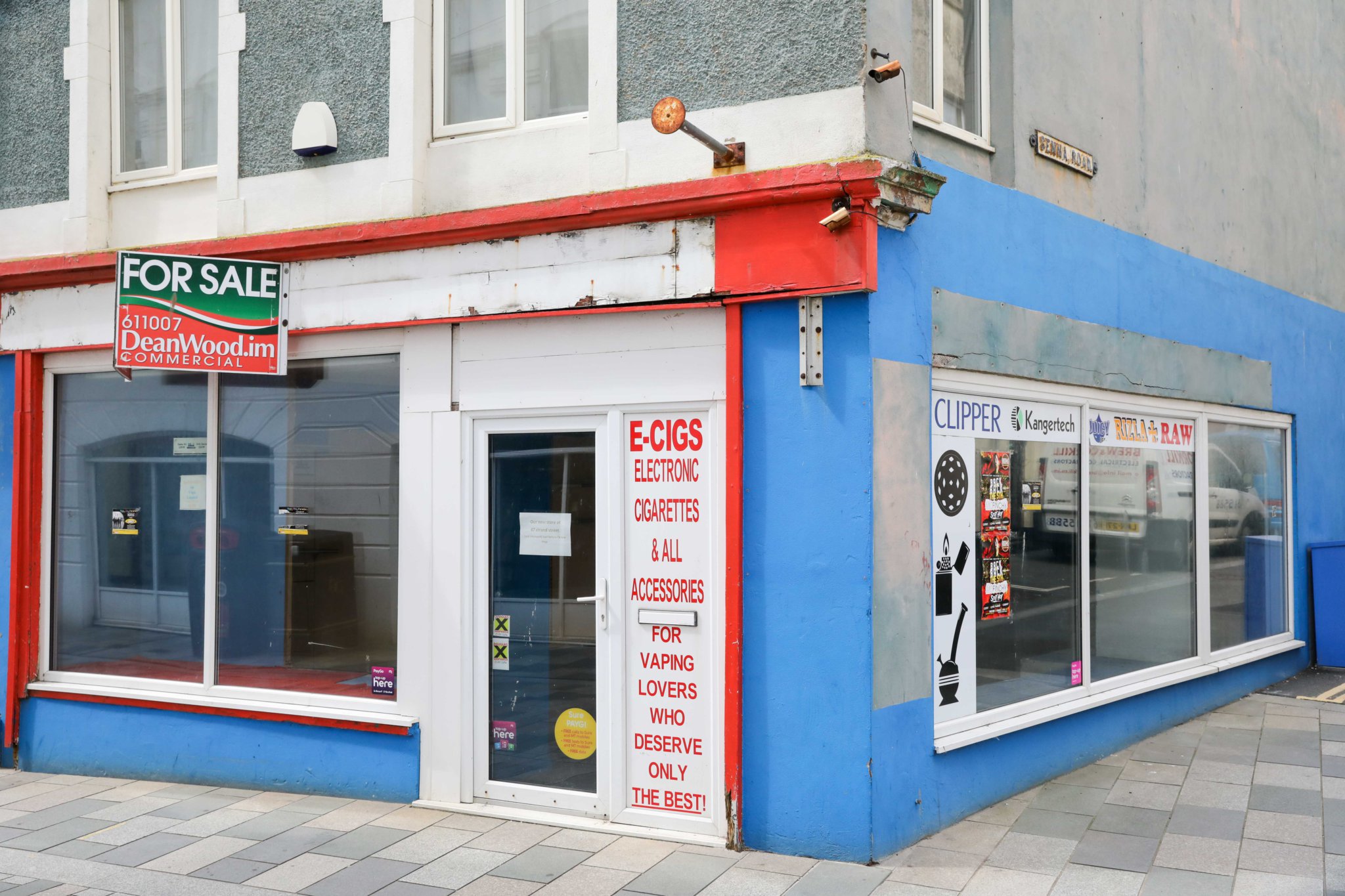 Empty High Street, Douglas. Photo by Callum Staley (CJS Photography).