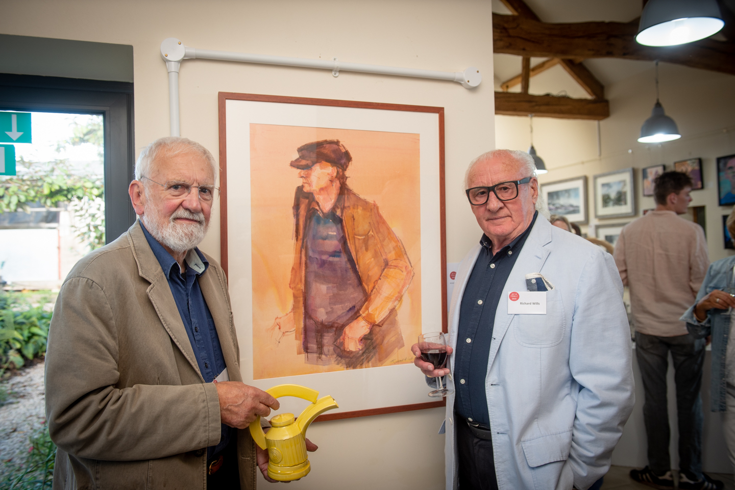 Contributing artists Walter Keeler and Richard Wills