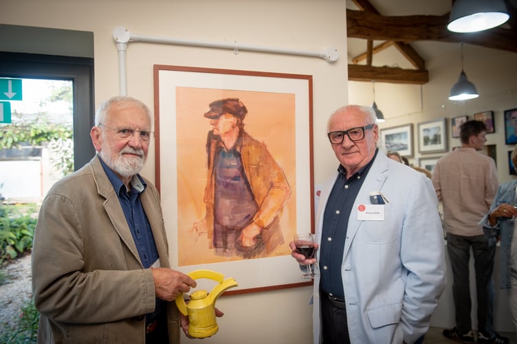 Contributing artists Walter Keeler and Richard Wills