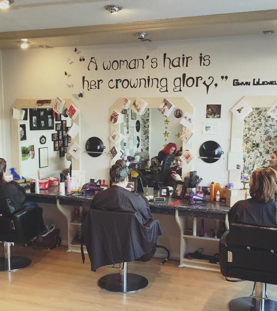 Salonn owner Hannah Mlatem