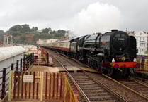 Special visitor steams into our stations