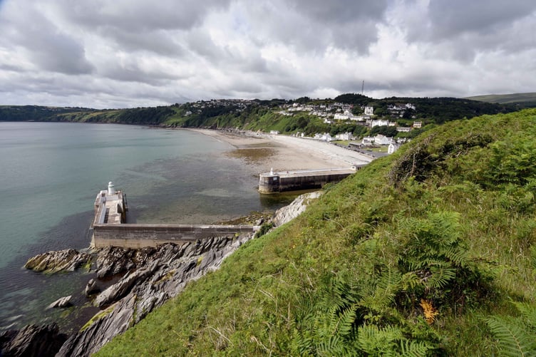 Laxey seafront
